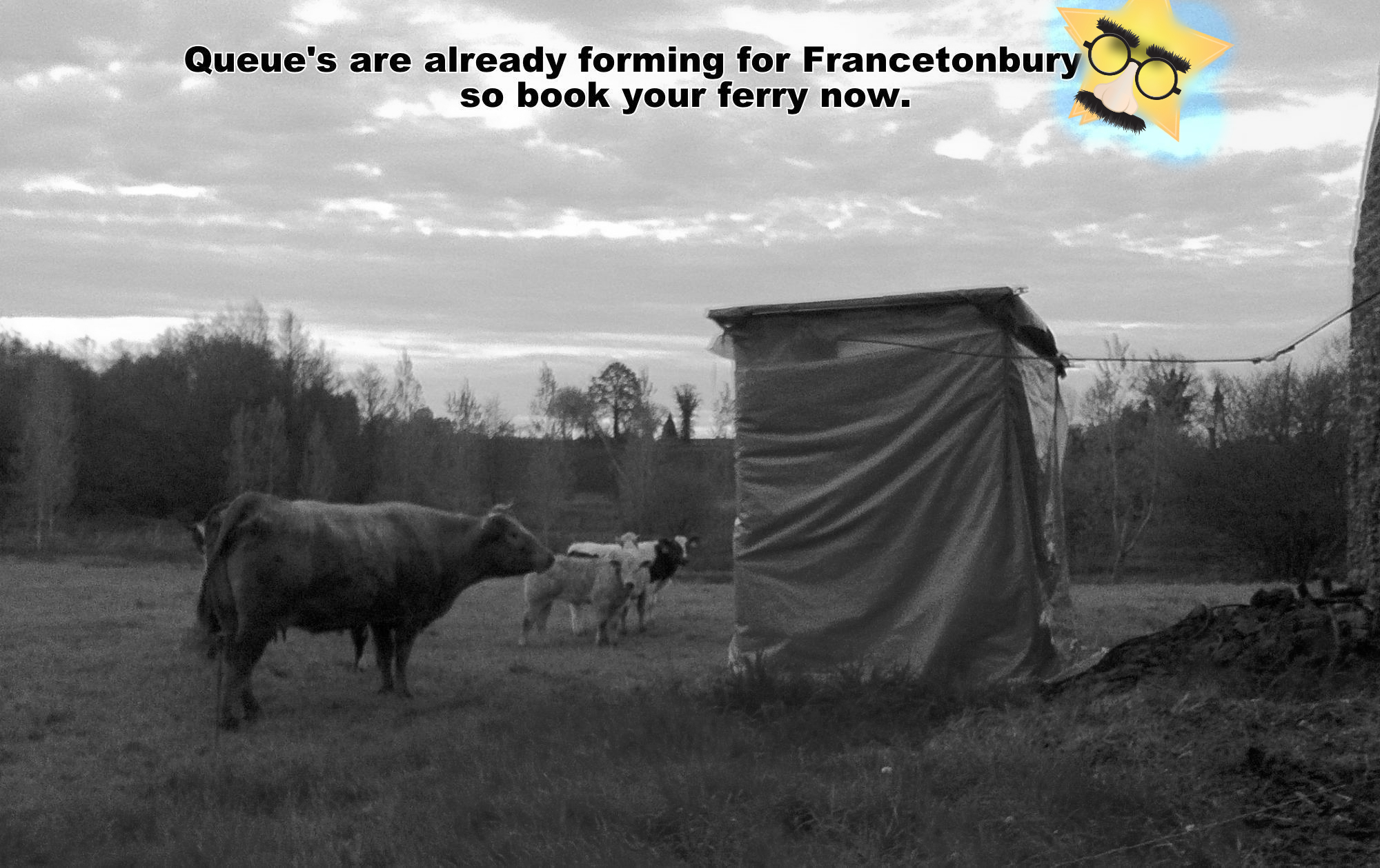 Queue's are already forming for Francetonbury 2014 so book your ferry now. 